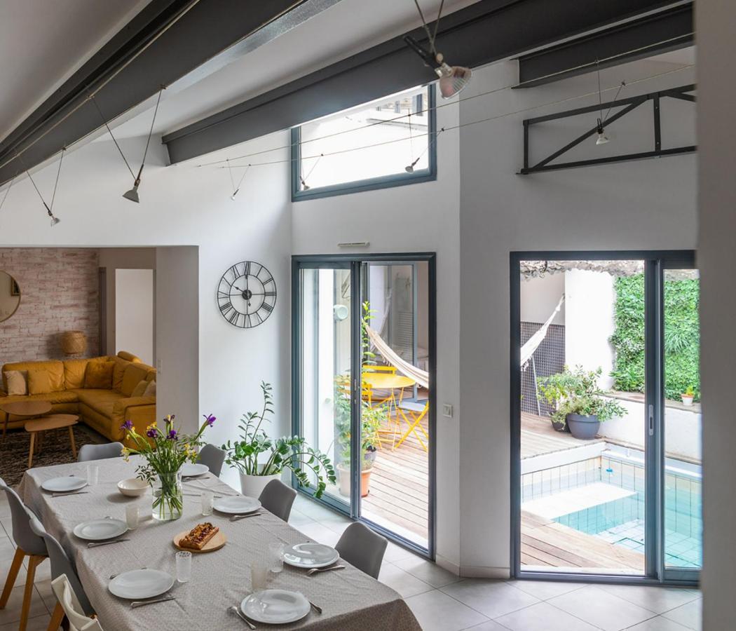 Lumineuse Maison De Ville - Piscine - Intramuros Avignon Ngoại thất bức ảnh