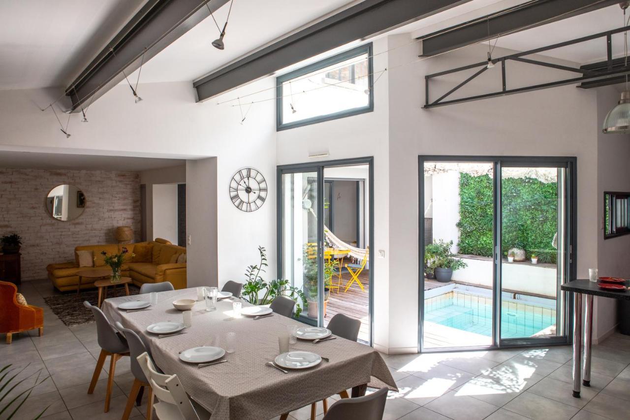 Lumineuse Maison De Ville - Piscine - Intramuros Avignon Ngoại thất bức ảnh