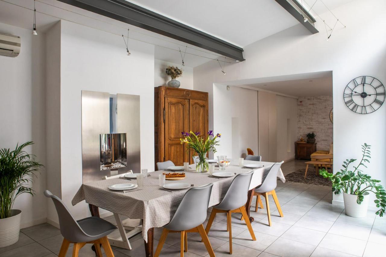 Lumineuse Maison De Ville - Piscine - Intramuros Avignon Ngoại thất bức ảnh