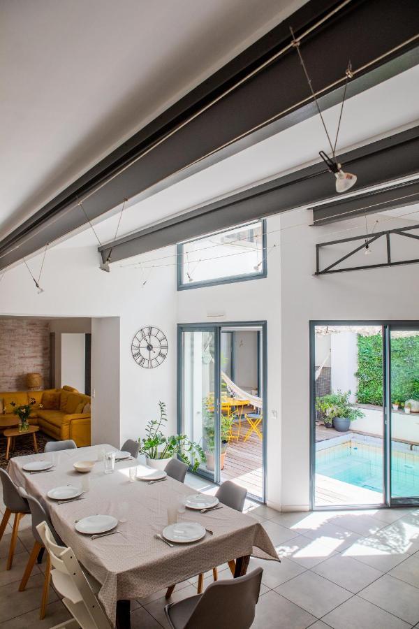 Lumineuse Maison De Ville - Piscine - Intramuros Avignon Ngoại thất bức ảnh
